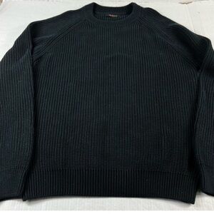 Quince Organic Cotton Ribbed Sweater